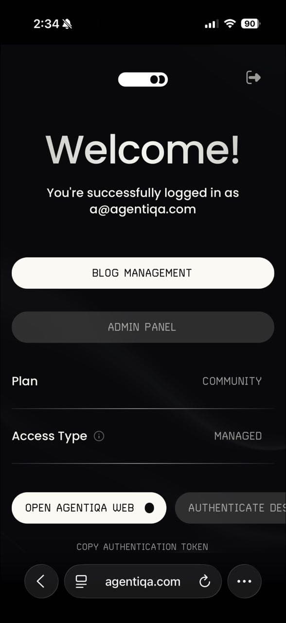 Agentiqa Web: Local-First AI Testing, Now Available From Any Browser